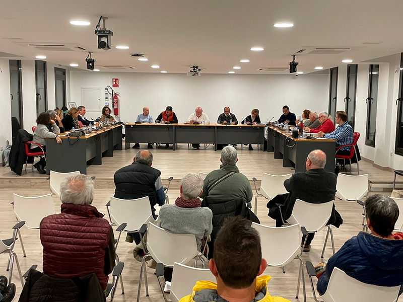 Imatge del Ple de Calonge i Sant Antoni d'ahir dijous. (Foto: Ajuntament de Calonge i Sant Antoni).
