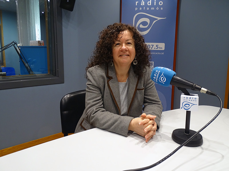 Raquel Gallego, regidora del grup socialista a l'Ajuntament de Palamós.