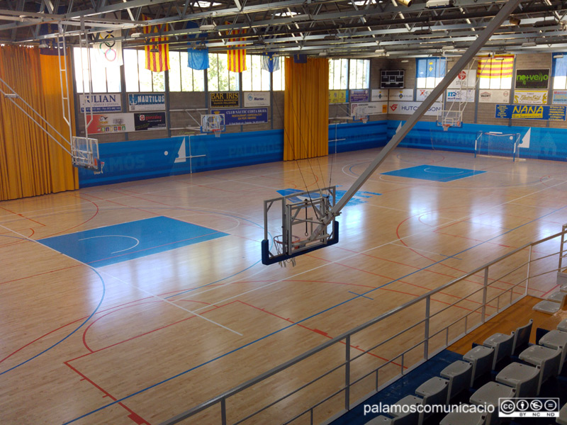 El Pavelló Municipal d'Esports de Palamós.