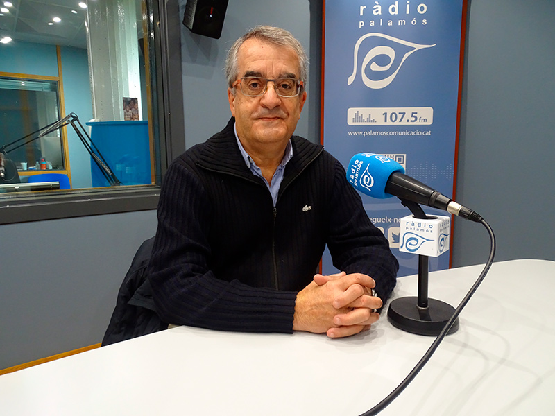 El músic palamosí, Martí Camós.