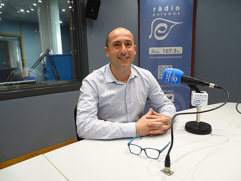 L'alcalde de Palamós, Lluís Puig (ERC).