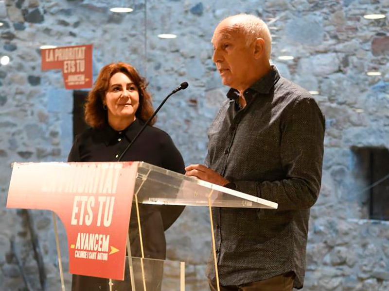 Josep Abellí serà l'alcaldable d'Avancem a les eleccions municipals de Calonge i Sant Antoni. (Foto: Avancem).