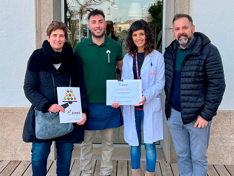 Les cafeteries de l’Hospital i Palamós Gent Gran revaliden l’acreditació AMED de l’Agència de Salut Pública de Catalunya.