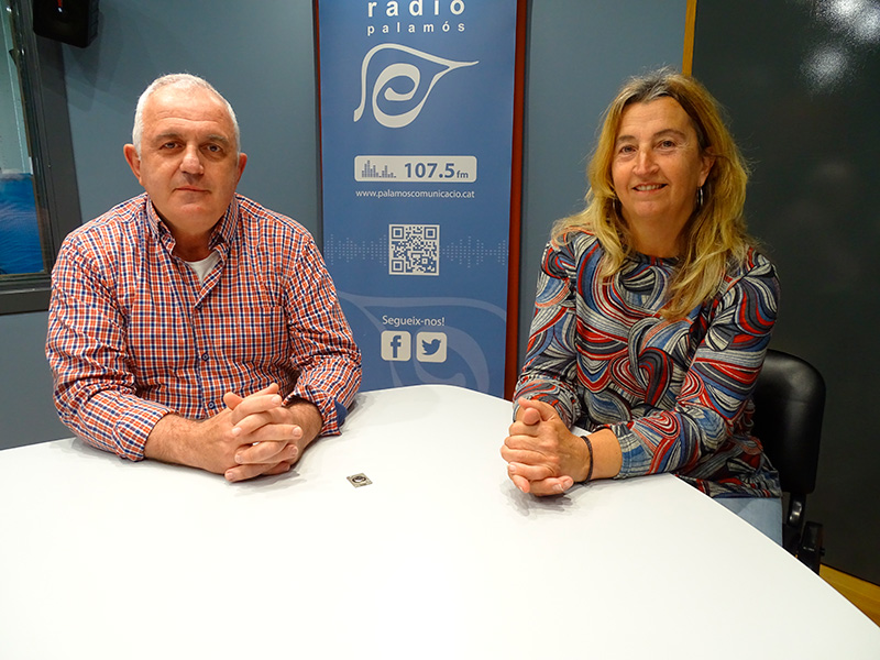 Bru Duran i Salomé Luzuriaga, de Juntos X ELLOS, avui als nostres estudis.