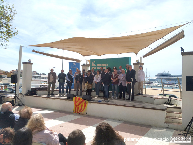 La candidatura de Junts i Demòcrates per a les eleccions municipals de Palamós i Sant Joan.