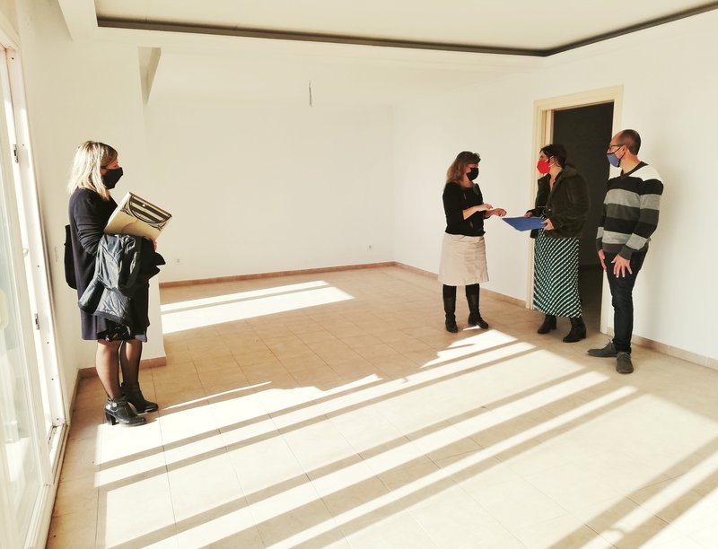 Imatge d'arxiu d'un dels pisos d'ús social propietat de l'Ajuntament de Palamós. (Foto: Ajuntament de Palamós).