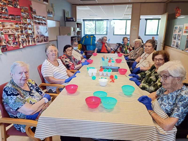 Taller de gelat a Palamós Gent Gran. (Foto: SSIBE).
