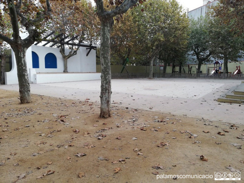 El parc de l'Arbreda de Palamós.