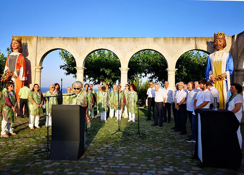 La Coral El Progrés va fer el Pregó de la Festa Major de l'any passat. (Foto: Ajuntament de Palamós).