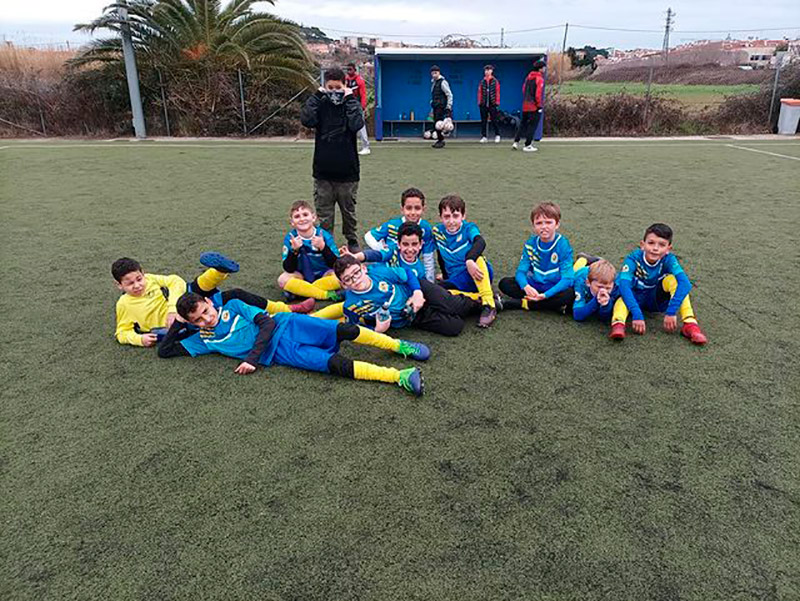 Jugadors del CF Global Palamós. (Foto: CF Global Palamós).