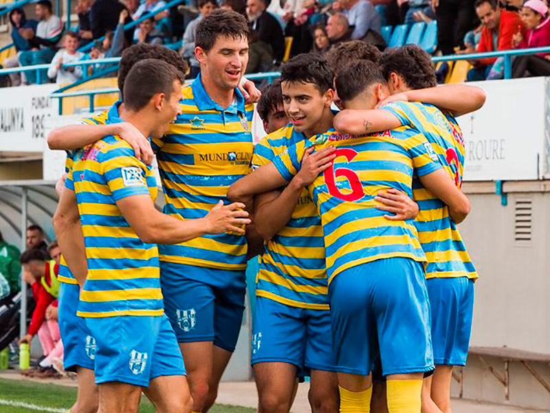 Al Palamós li resten quatre partits per finalitzar la lliga. (Foto: Palamós CF).