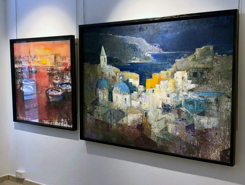 La galeria debuta amb una exposició del pintor Joaquim Comes.