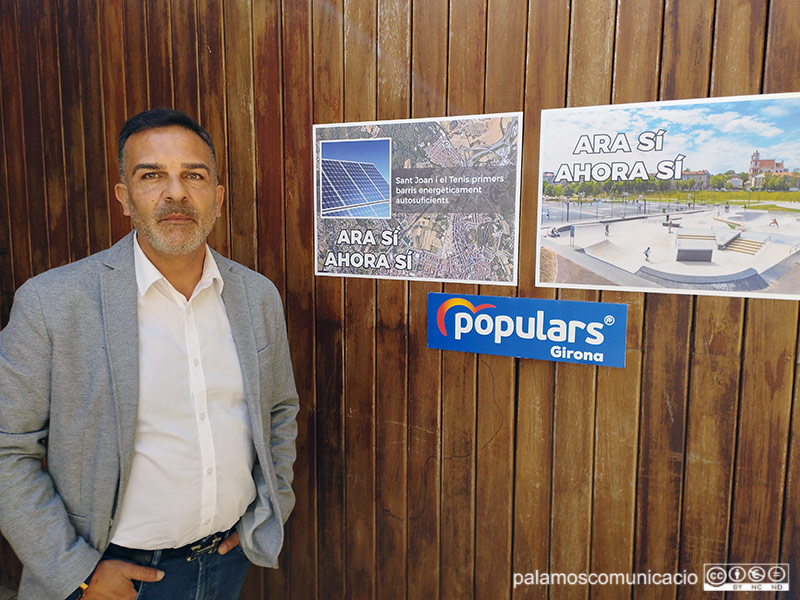 Cristóbal Posadas, alcaldable del Partit Popular a les eleccions municipals de Palamós.