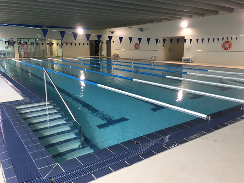 La piscina mancomunada, al comples esportiu 