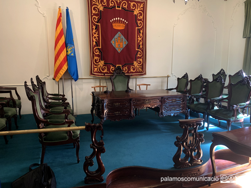 La Sala Noble de l'Ajuntament de Palamós.