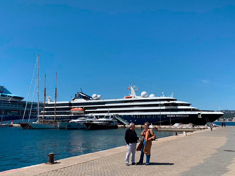 ERC proposa la implementació d'una línia regular entre Palamós i les Illes Balears. (Foto: ERC).