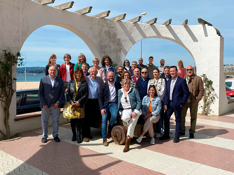 La candidatura de Junts per Catalunya Palamós i Sant Joan. (Foto: Junts per Catalunya Palamós i Sant Joan).