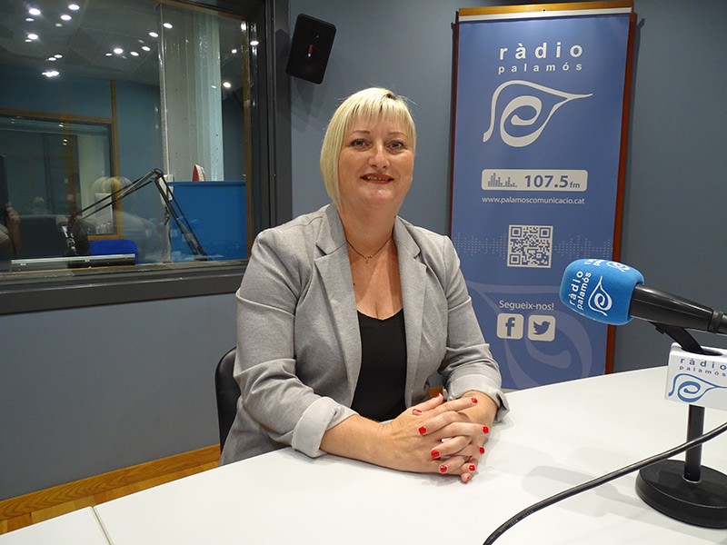 L'alcaldable de VOX a l'Ajuntament de Palamós, Cristina Ruz.