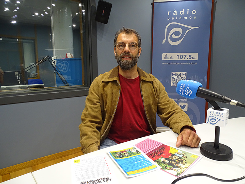 Alexan Weltz, candidat de la CUP Palamós Vila-romà a les eleccions municipals d'aquest diumenge.