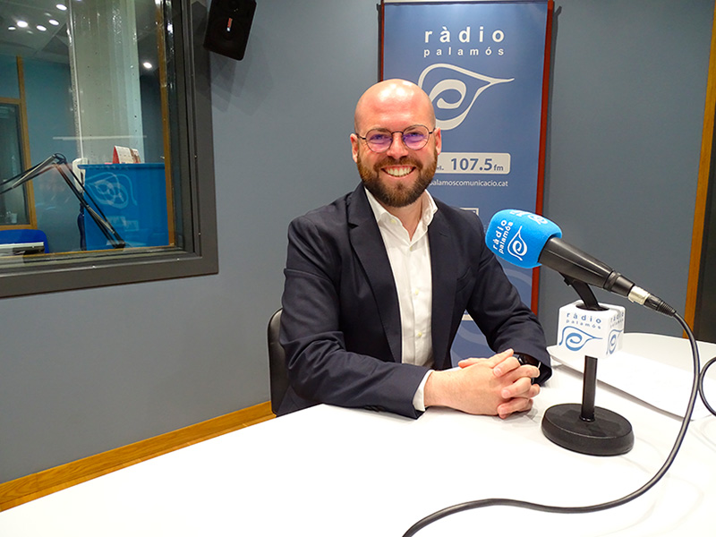 Raimon Trujillo és l'alcaldable de Junts per Catalunya Palamós i Sant Joan.