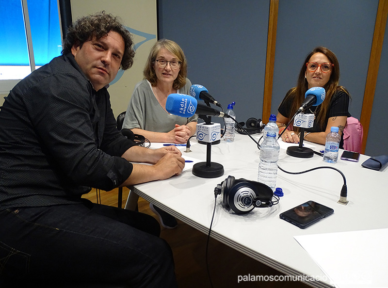 Marc Gafarot, Gràcia Artigas i Glòria Prim ens van ajudar a comentar la jornada electoral d'ahir a Palamós.