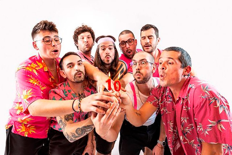 L'Orquestra Maribel actuarà dissabte amb motiu de la festa del 125è aniversari del Palamós CF. (Foto: Orquestra Maribel).
