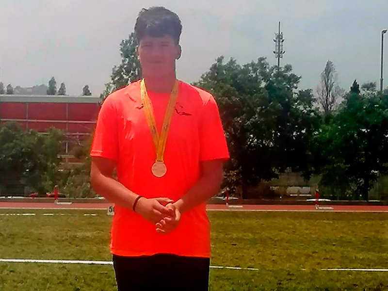 L'atleta palamosí, Ferran Pau Fanés. (Foto: Ferran Pau Fanés).