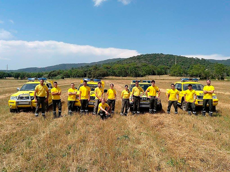 Membres de l'ADF Gavarres Marítima, en una imatge d'arxiu. (Foto: ADF Gavarres Marítima).