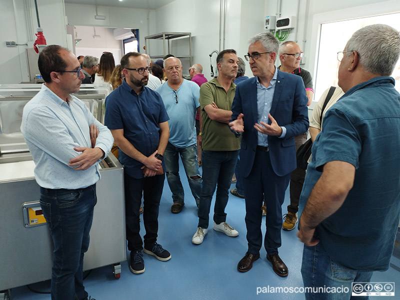 A l'acte hi va assistir Sergi Tudela, director general de Política Marítima i Pesca Sostenible de la Generalitat.