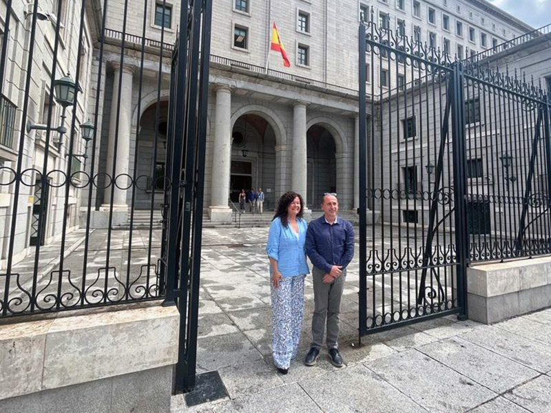 L'alcalde Lluís Puig i la regidora Raquel Gallego, es van reunir amb el subdirector de la Protección de la Costa, al Ministerio para la Transición Eco