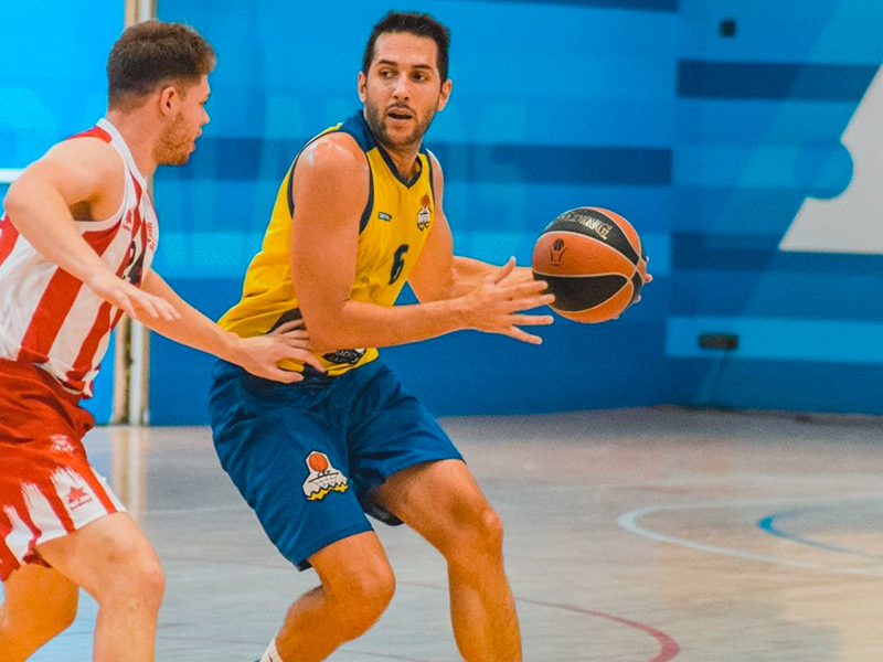 Franc Junola jugarà una temporada més amb el Club Esportiu Palamós. (Foto: CE Palamós).