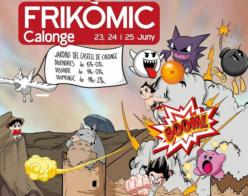 Calonge viu aquest cap de setmana la primera edició de 'Frikòmic'. (Foto: Ajuntament de Calonge i Sant Antoni).