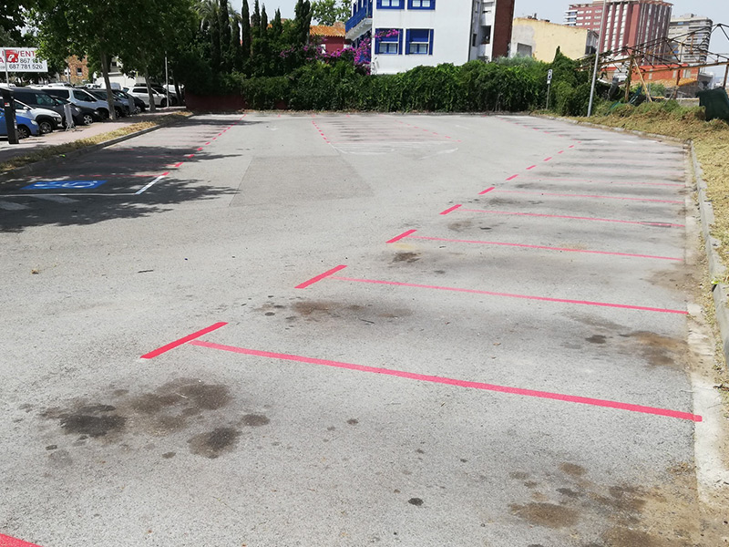S'han creat més 80 places situades al c/ Terç de Napolitans. (Foto; Ajuntament de Palamós).