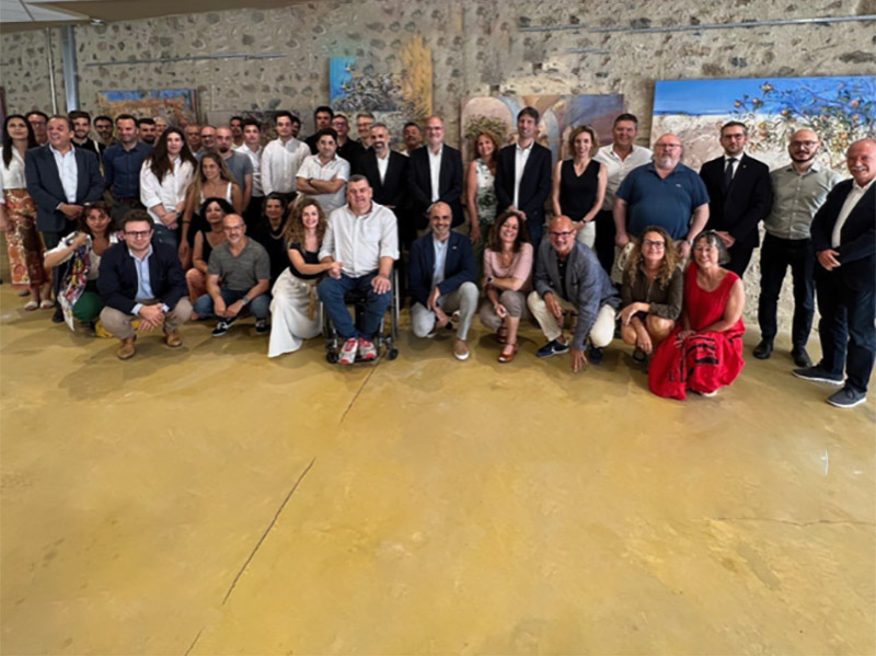 El castell de Calonge acull demà la 3a edició de la jornada Europa en Blau. (Foto: Ajuntament de Calonge i Sant Antoni).