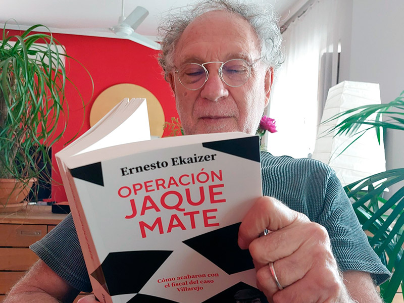 Ernesto Ekaizer presenta avui a Calonge 'Operación Jaque Mate'- (Foto: Ernesto Ekaizer).