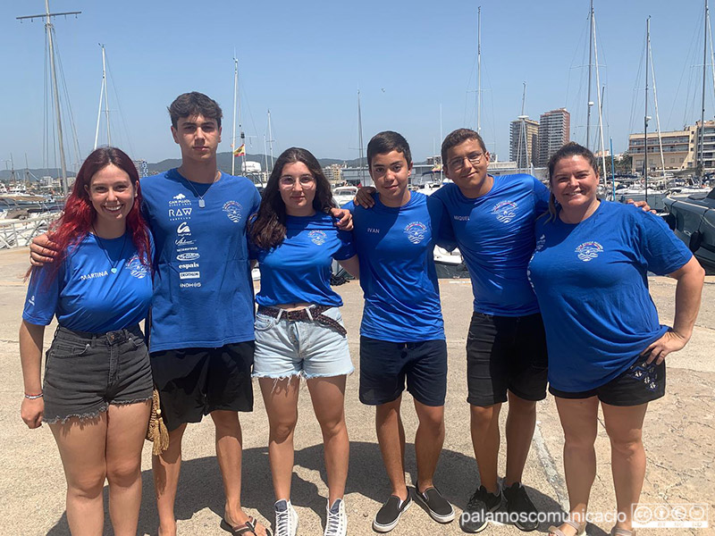 Integrants del Club Natació Palamós han passat aquesta setmana pel programa 