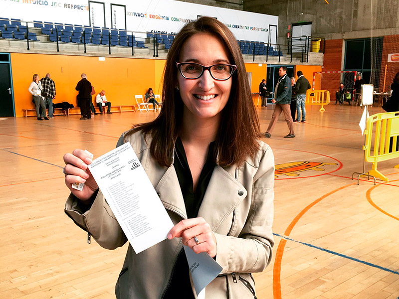 Elisenda Pérez és la nova directora d'Agents Rurals de la Generlitat. (Foto: twitter.com/ElisendaPerez).