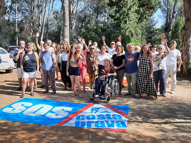 L'entitat ecologista SOS Costa Brava celebra el seu 5è aniversari. (Foto: SOS Costa Brava).
