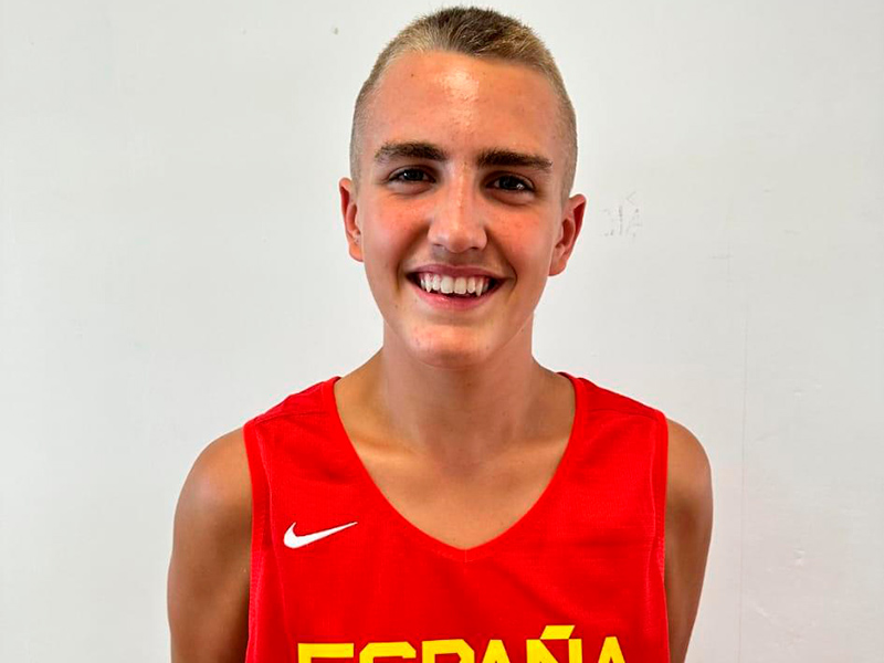 El jove jugador de bàsquet palamosí, Biel Mas. (Foto: Arxiu familiar Biel Mas).
