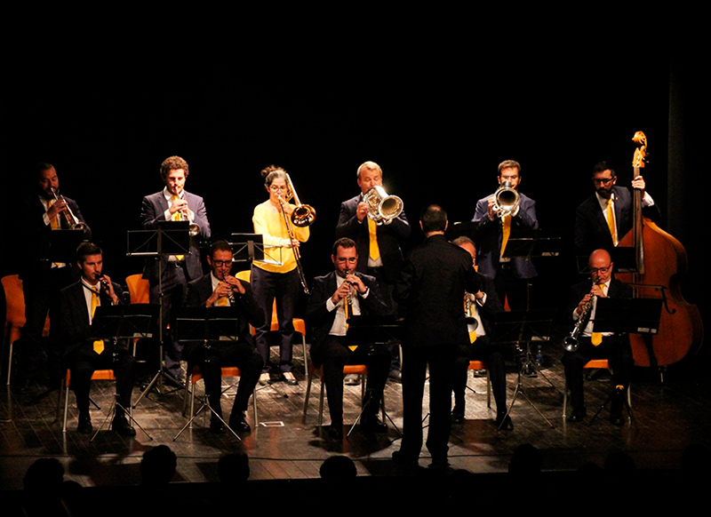 La cobla Sant Jordi actua avui en el segon concert del F'ESTIU. (Foto: Cobla Sant Jordi).