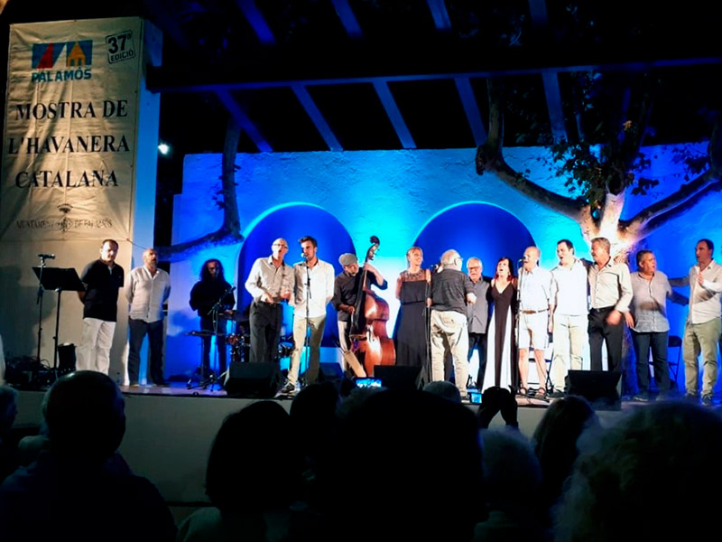 Imatge d'arxiu de la Mostra de l'Havanera Catalana de Palamós. (Foto: Ajuntament de Palamós).