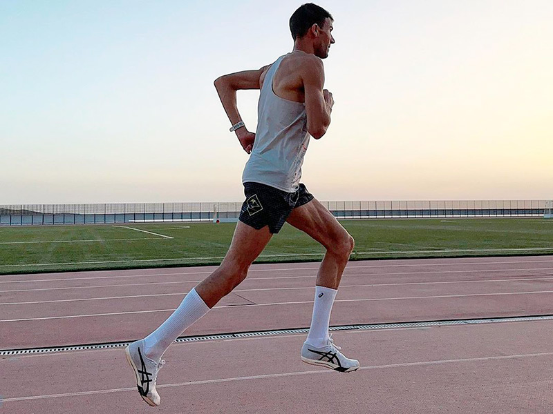 L'atleta palamosí, Adel Mechaal. (Foto: instagram.com/adel.mechaal).
