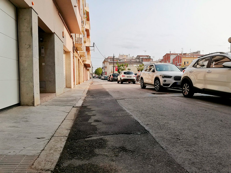La reforma del barri de la Platja començarà pel carrer de Nàpols. (Foto: Ajuntament de Palamós).