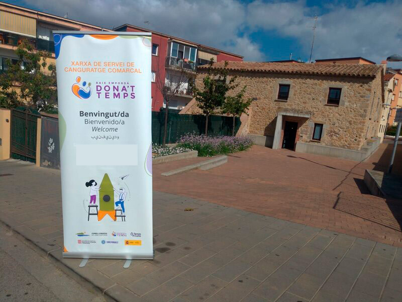 El servei de canguratge ja es va posar en marxa a Palamós ara fa un mes, al Mas Guàrdies. (Foto: SSIBE).