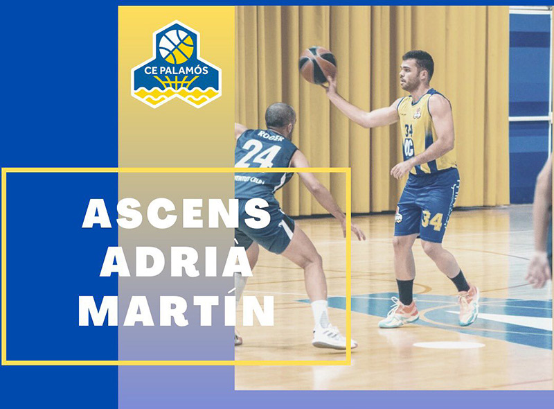 Adrià Martin viurà la tercera etapa al primer equip, després d’uns anys al B. (Foto: CE Palamós).