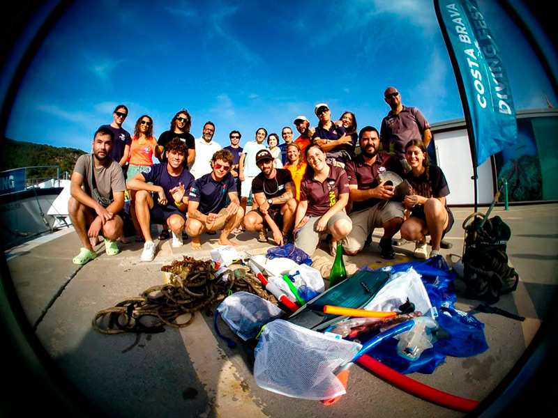 El primer Costa Brava Diving Fest va comptar amb prop de 350 persones participants. (Foto: Costa Brava Diving Fest).