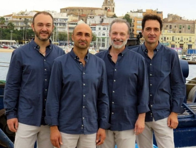 El grup palamosí d'havaneres Norai. (Foto: Ajuntament de Palamós).