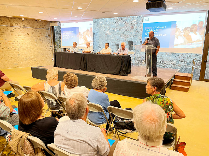 150 persones van assistir a l’acte de presentació del Campus de l’Experiència de Calonge i Sant Antoni. (Foto: Ajuntament de Calonge i Sant Antoni).