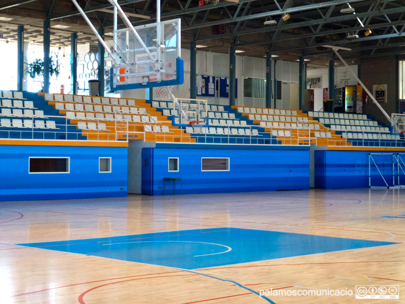 El Pavelló Municipal d'Esports de Palamós.