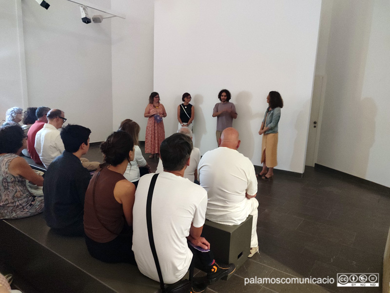 Ahir es va inaugurar l'exposició a la Capella del Carme.